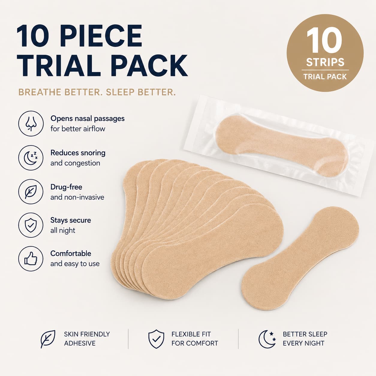 Nasal Strips - Trial Pack